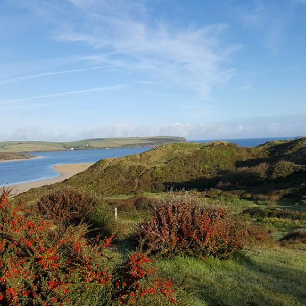 Rock, Cornwall Coastal Walk High Dunes September - Clouds Holiday Home
